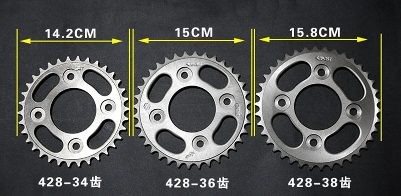 Motorcycle Sprocket 428-32T/34 - 428 Chain recension och pris
