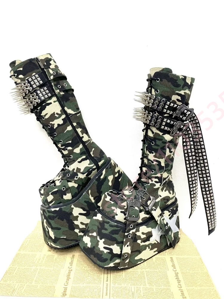 2026 Leopard Knee High Platfor - Motorcycle Chain recension och pris