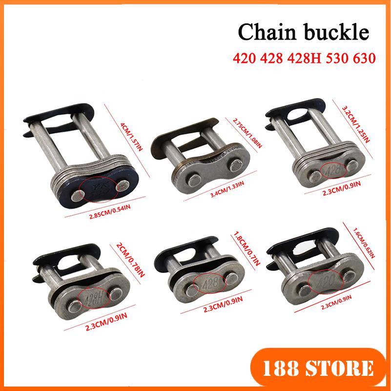 10 PCS Motorcycle Chain Card 4 - 428 Chain recension och pris