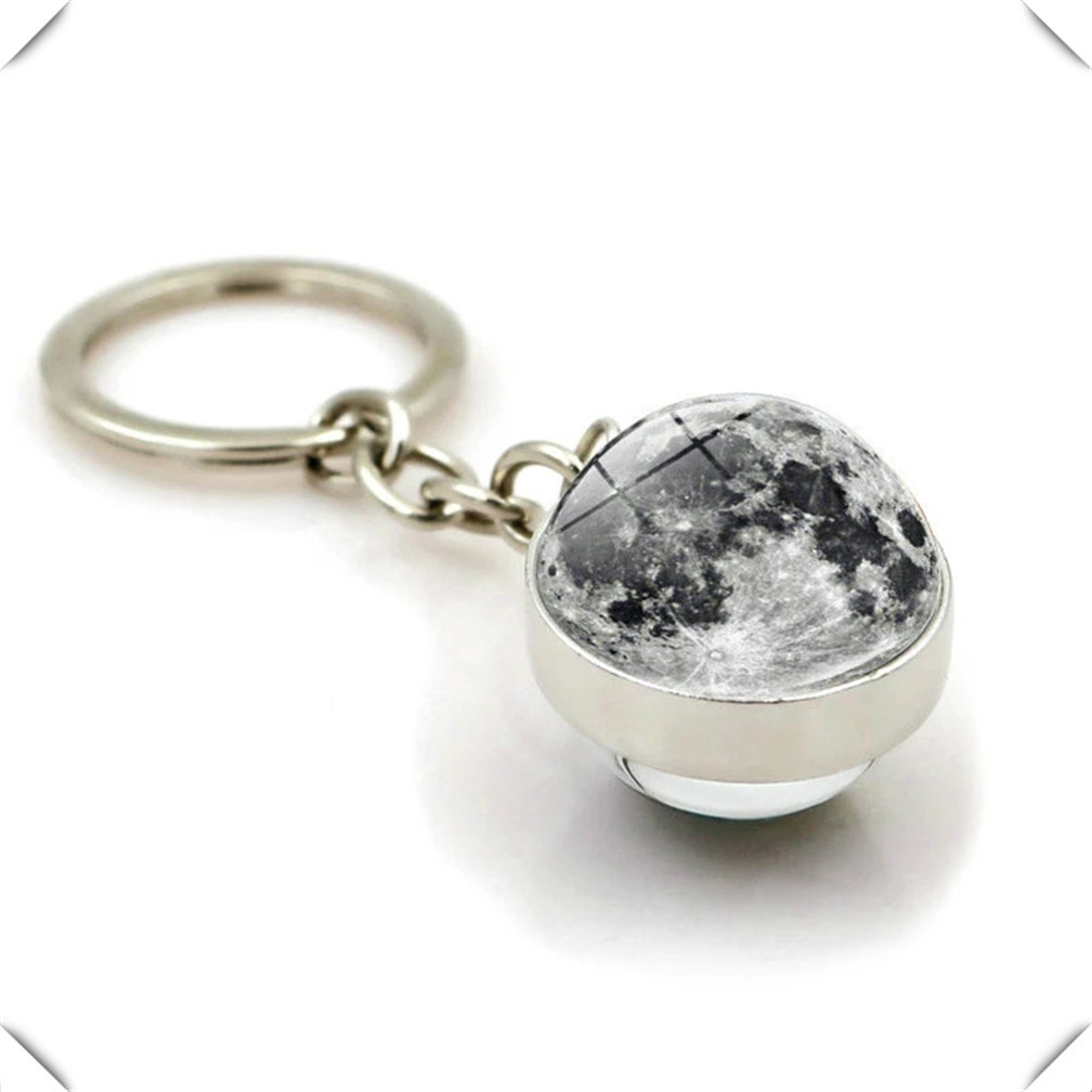 Glass Ball Car Key Chain Earth - Xcm Chain recension och pris