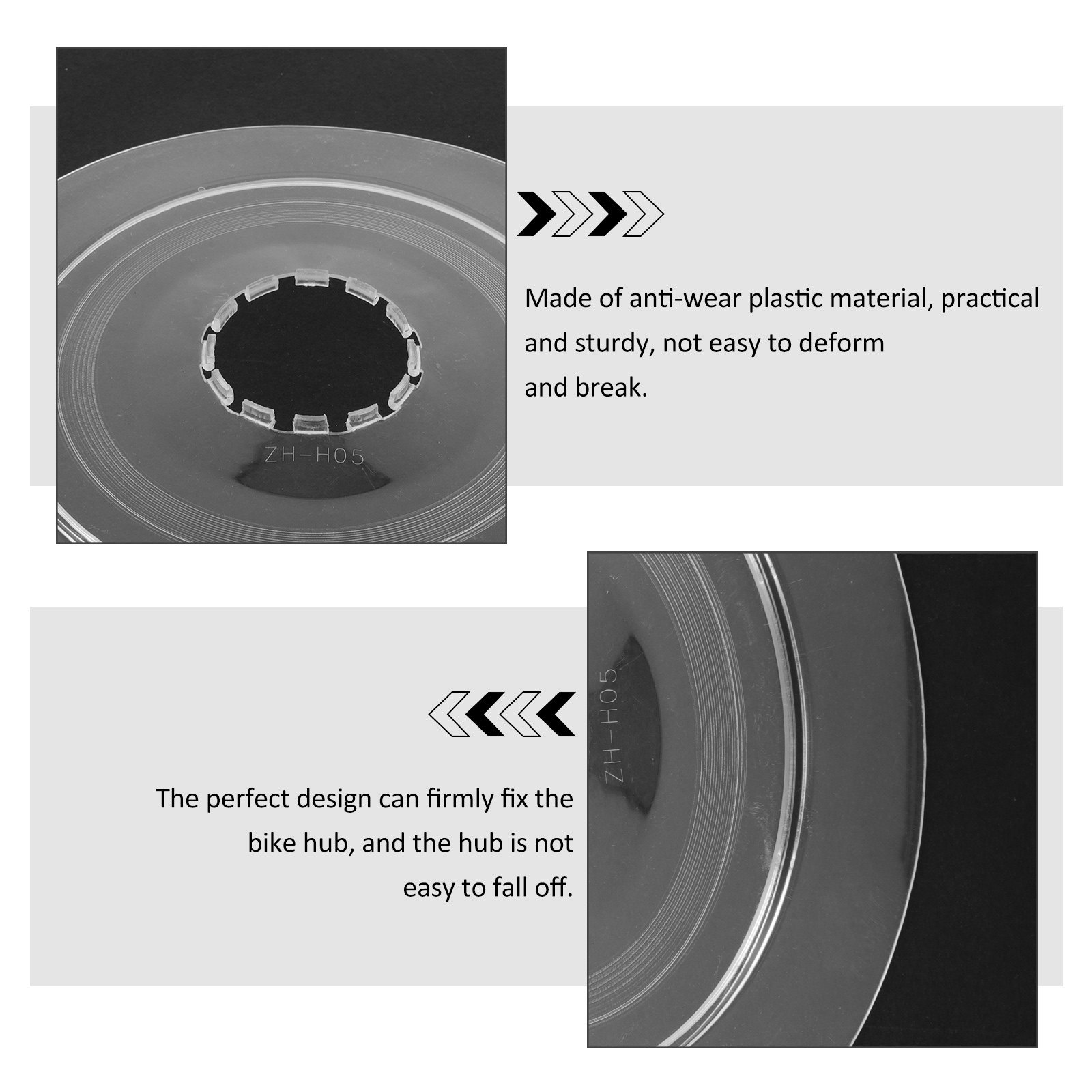 4Pcs Bicycle Flywheel Guard Ch - Sprocket Chain recension och pris