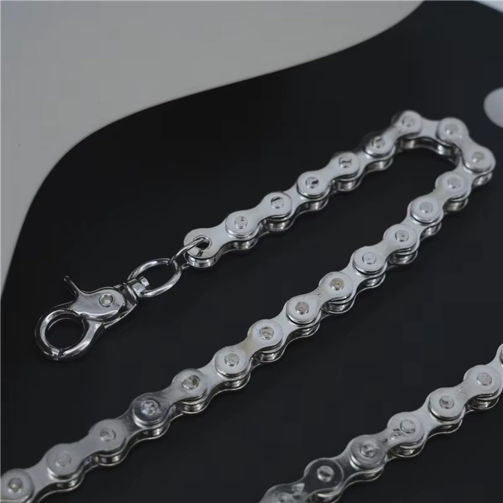 Hip Hop Style Silver Waist Cha - Bicycle Chain recension och pris